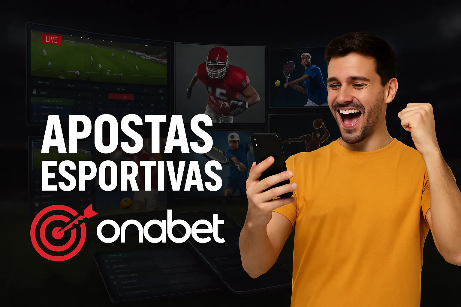 Apostas esportivas no cassino online ONABET